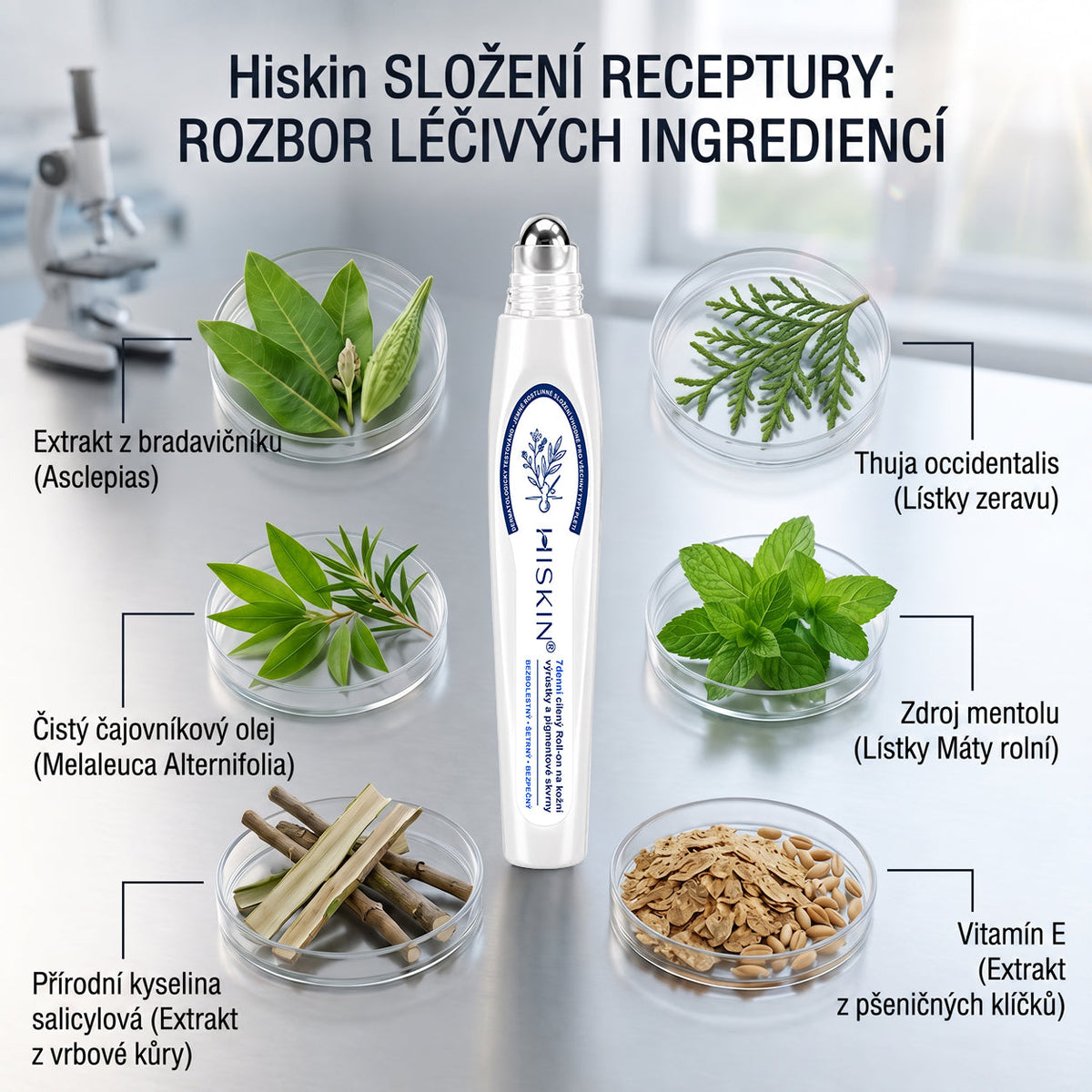 Oficiální značkový obchod | Hiskin® 7denní odstraňovač skvrn a pigmentových skvrn (Bezbolestný rollerball bez jizev)🐬